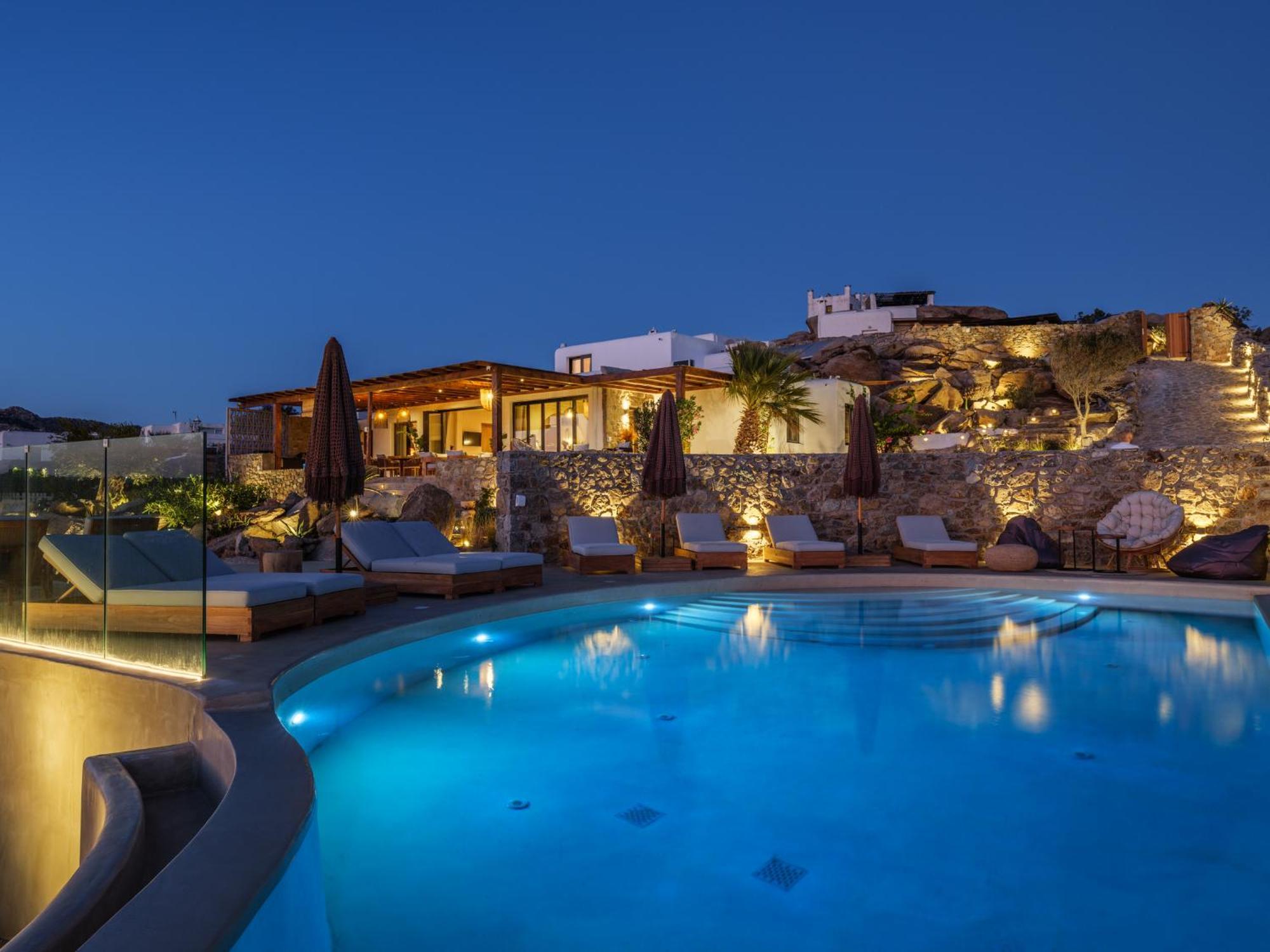 Mykonos Villa Scorpios Mykonos Town Exterior foto